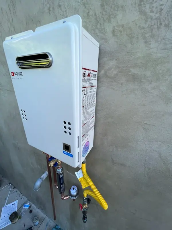 Tankless water heater installation for La Habra homes